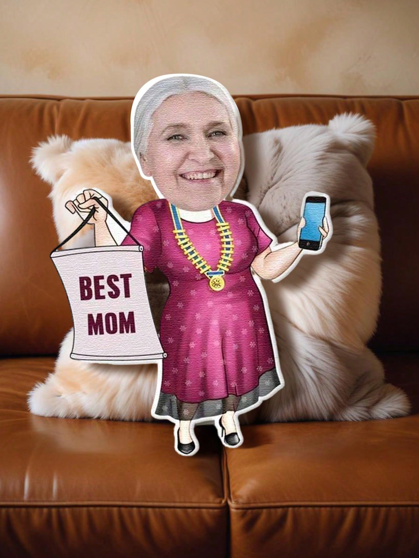 Home Textiles Photos - 1pc Custom Face Pillow Personalized Photo