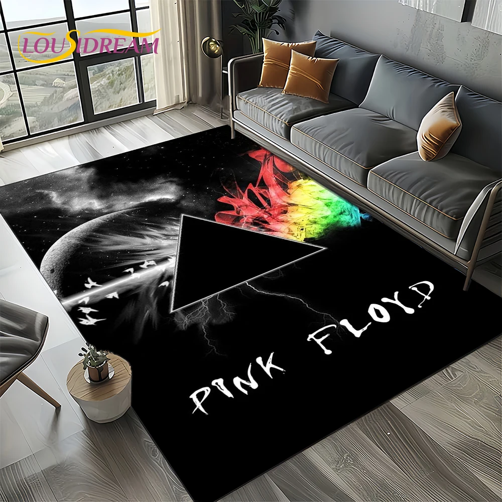 Home Textiles Online - 3D Pink F-Floyd Rock Band Music