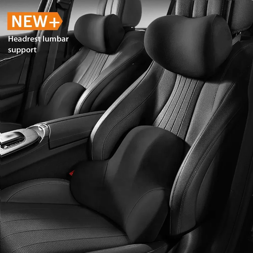 Bolster Pillow Long - Premium Memory Foam Car Accessories –