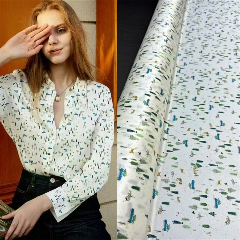 Home Textiles Importers In Usa - New Magic Forest Small Floral Print