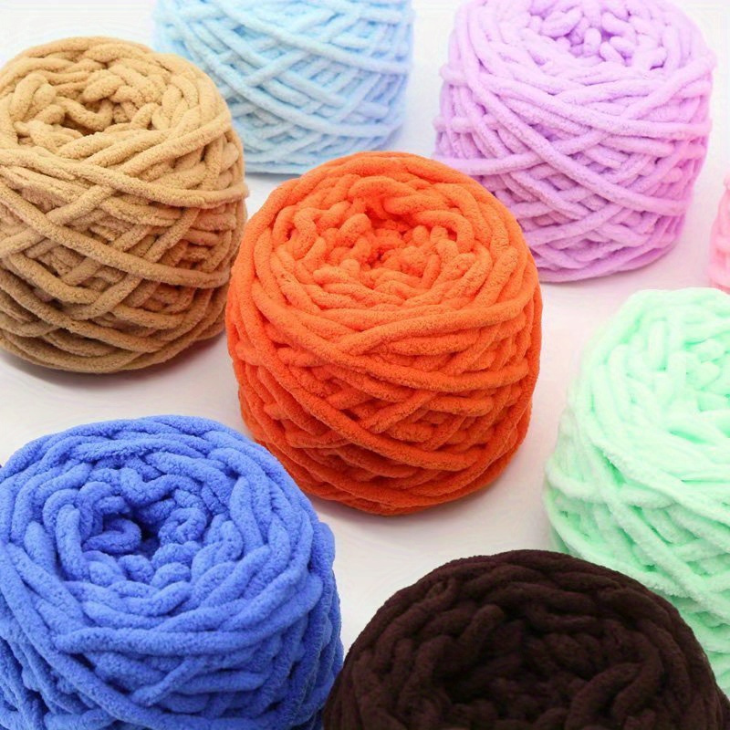 Throw Blanket Chunky Knit - Chunky Blanket Knitting Yarn, Luxury Thick
