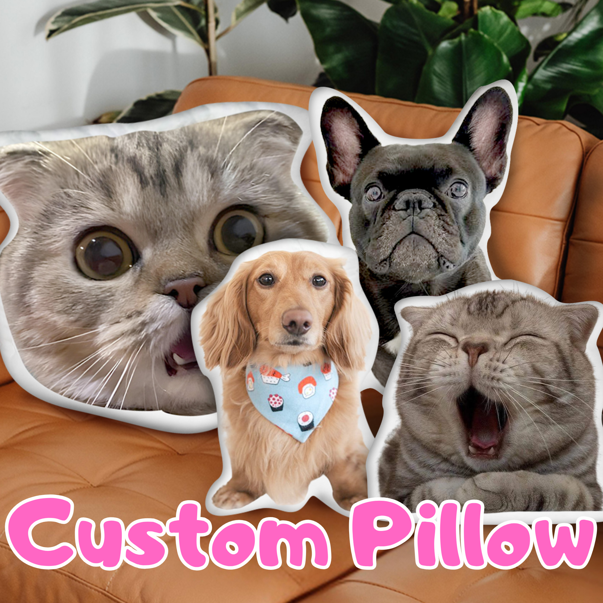 Home Textiles Photos - Custom Pets Cushion Personalized Filling Pets