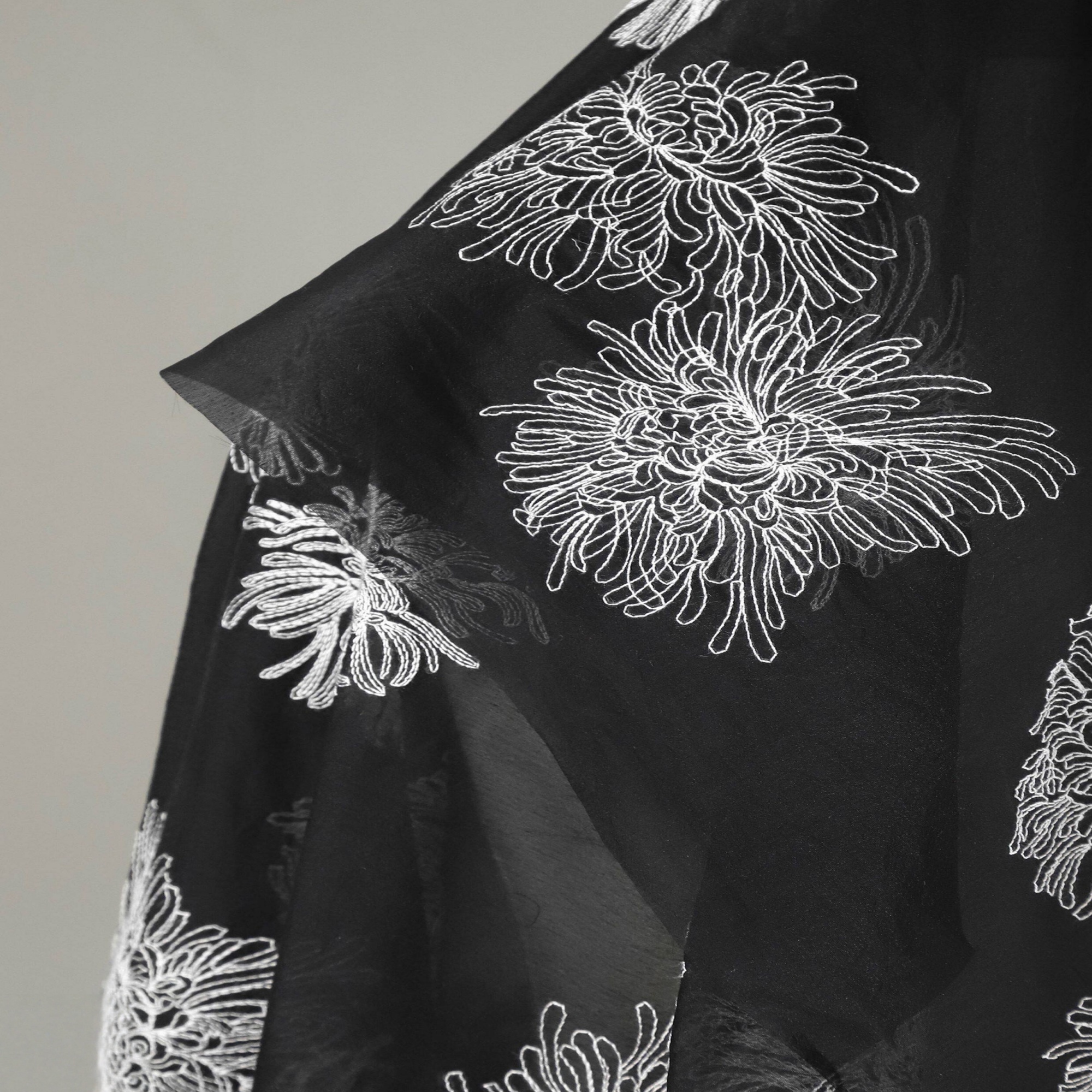 1Meter Chrysanthemum Embroider – Home Textiles Importers In Usa recenzja i cena