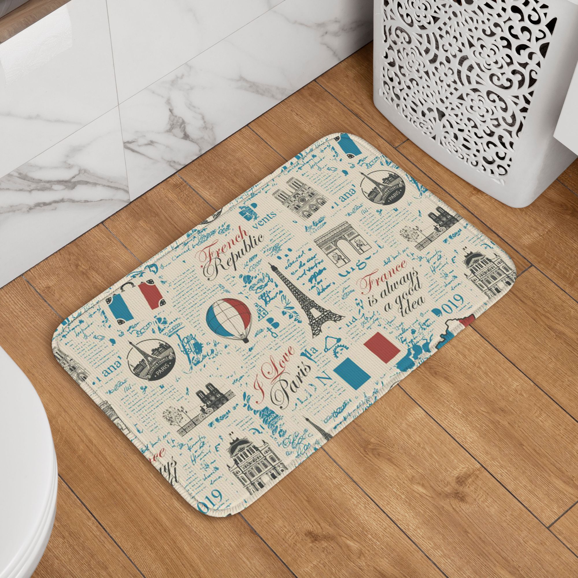Paris Eiffel Tower Doormat Dus – Home Textiles Paris recenzja i cena