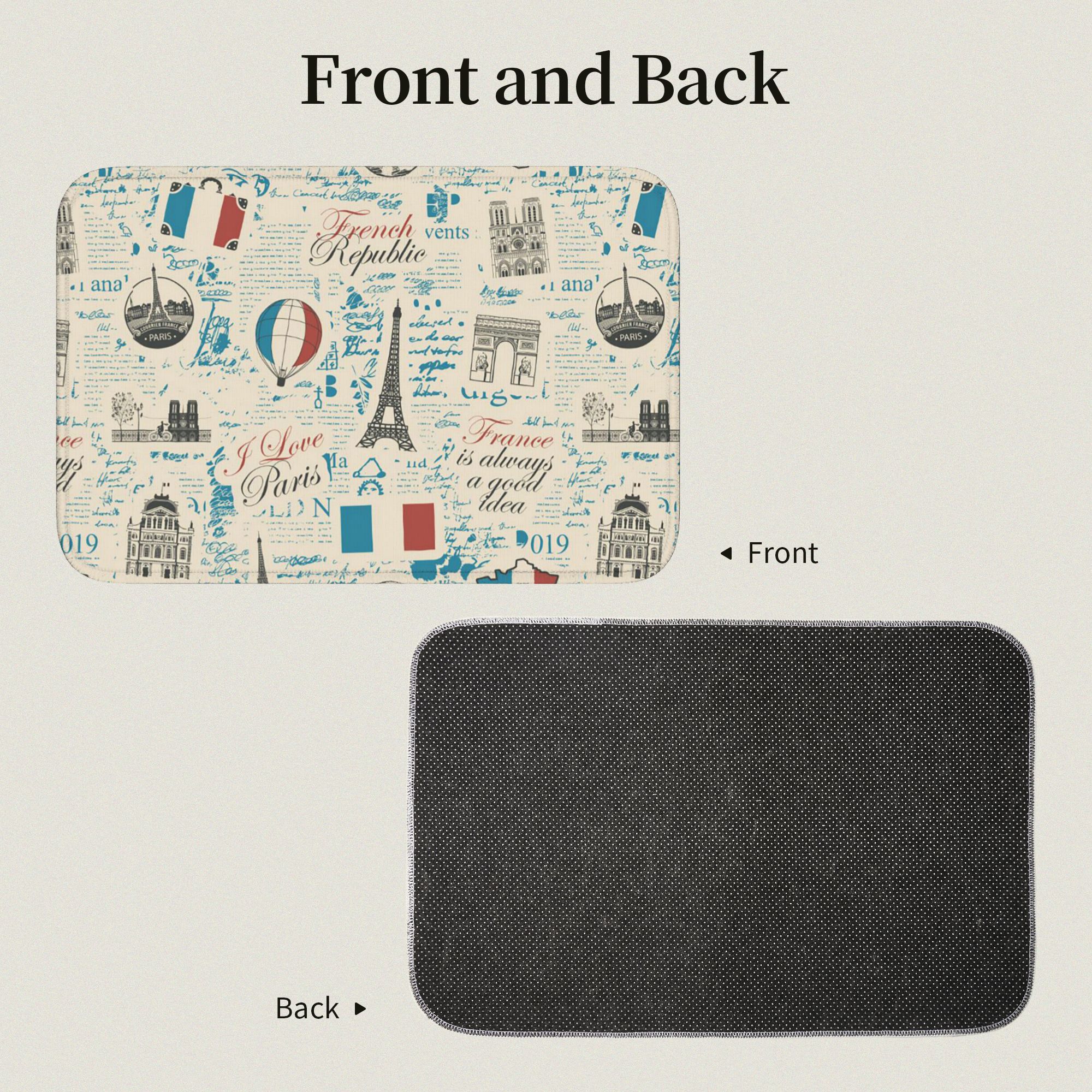 Paris Eiffel Tower Doormat Dus – Home Textiles Paris recenzja i cena