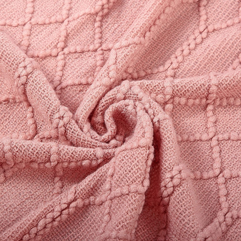 Vintage Gift Khaki Navy Blanke – Throw Blanket Chunky Knit recenzja i cena