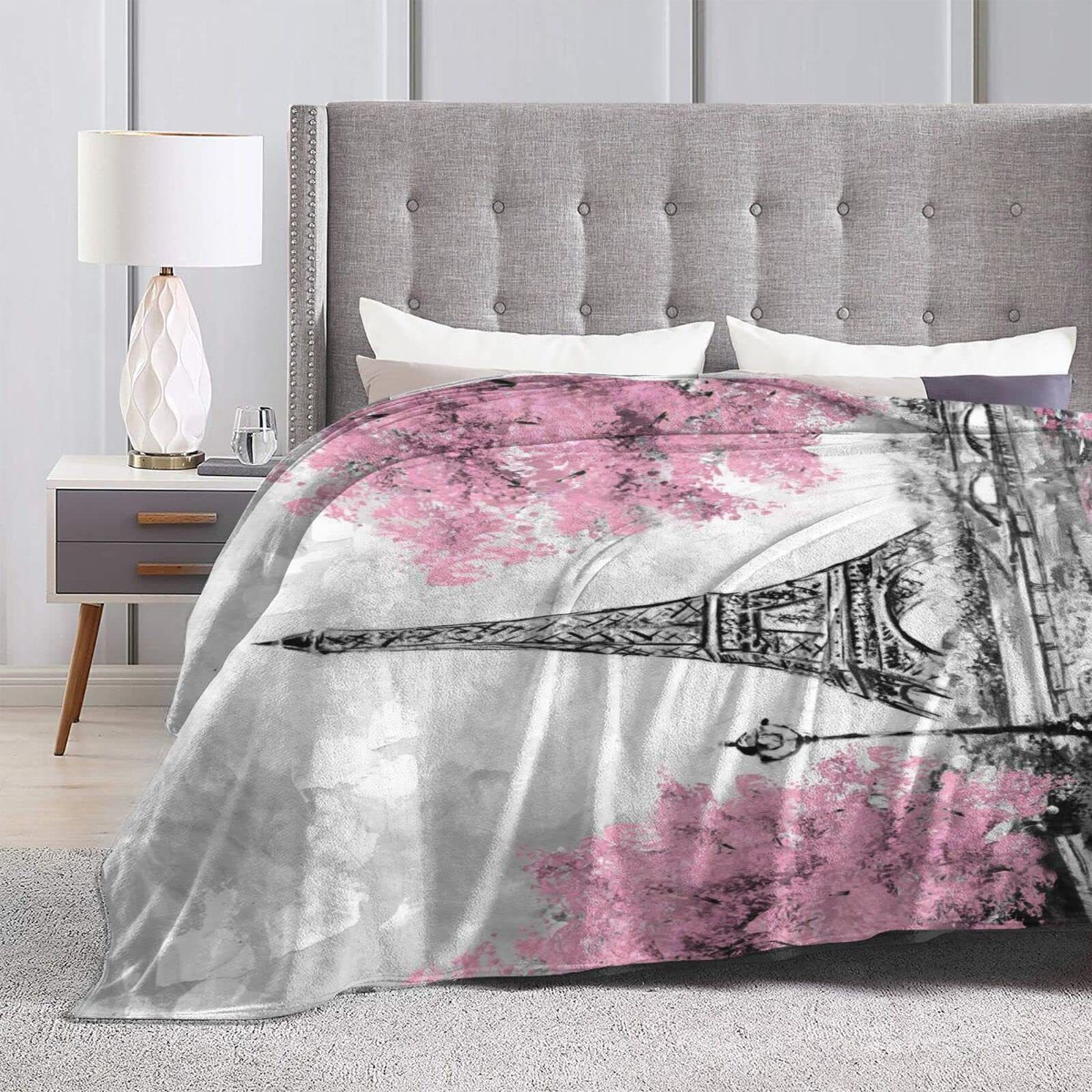 Eiffel Tower in Paris Printed  – Home Textiles Paris recenzja i cena