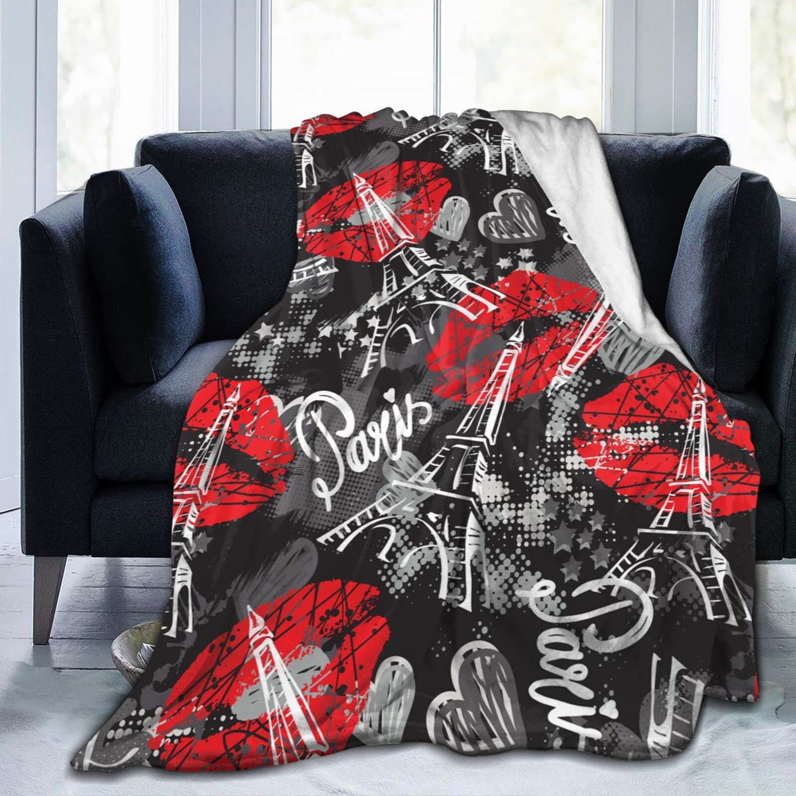 Eiffel Tower in Paris Printed  – Home Textiles Paris recenzja i cena