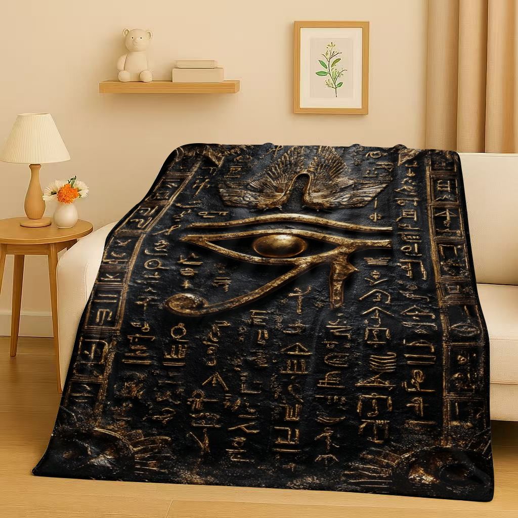 Ancient Egypt Pictographic Eye – Home Textiles Egypt recenzja i cena