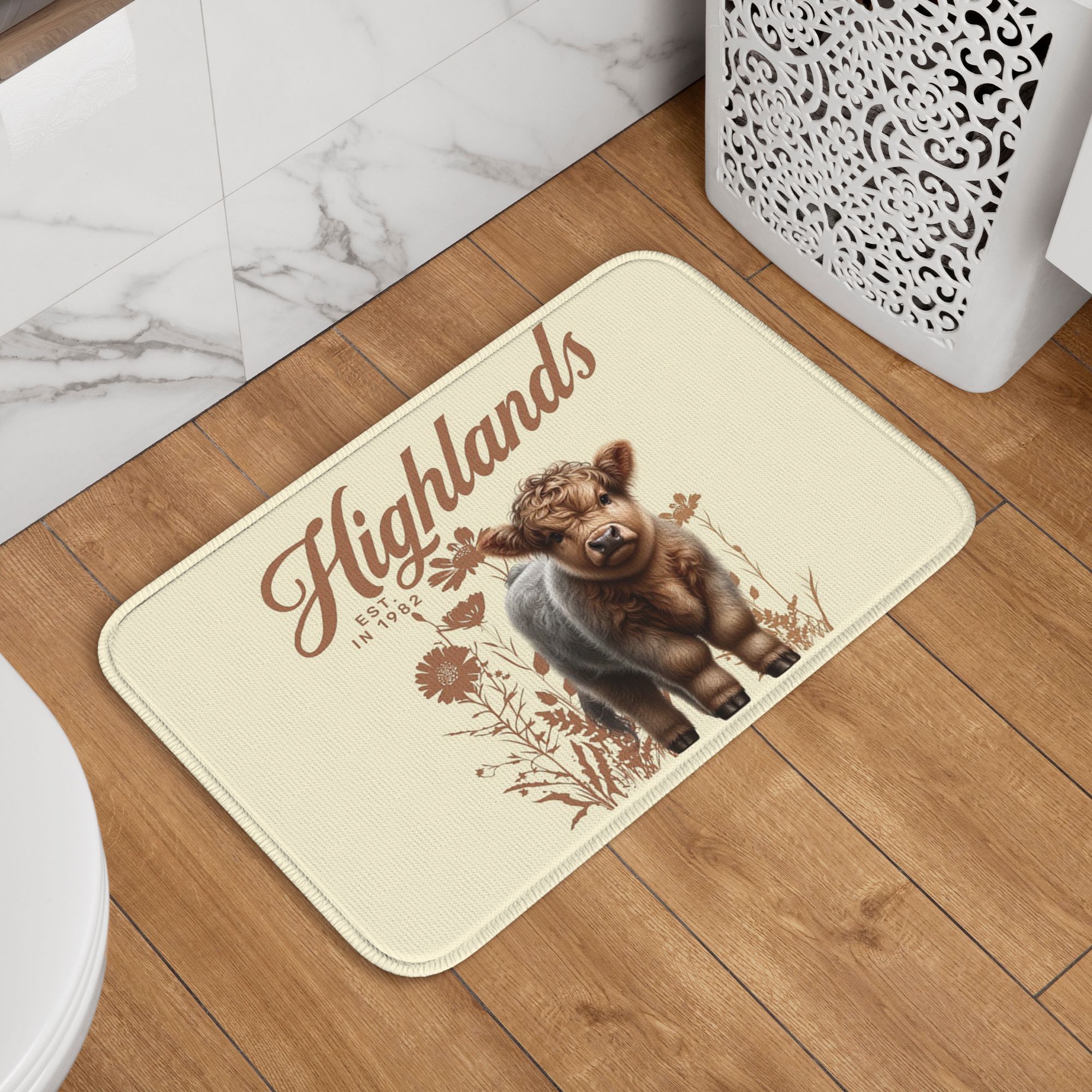 Baby Highland Cow Fuzzy Scotla – Highland Home Textiles recenzja i cena
