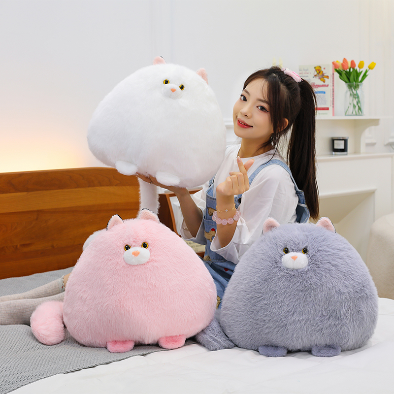 Cute Chubby Cat Dolls Plush To – Bolster Pillow Long recenzja i cena