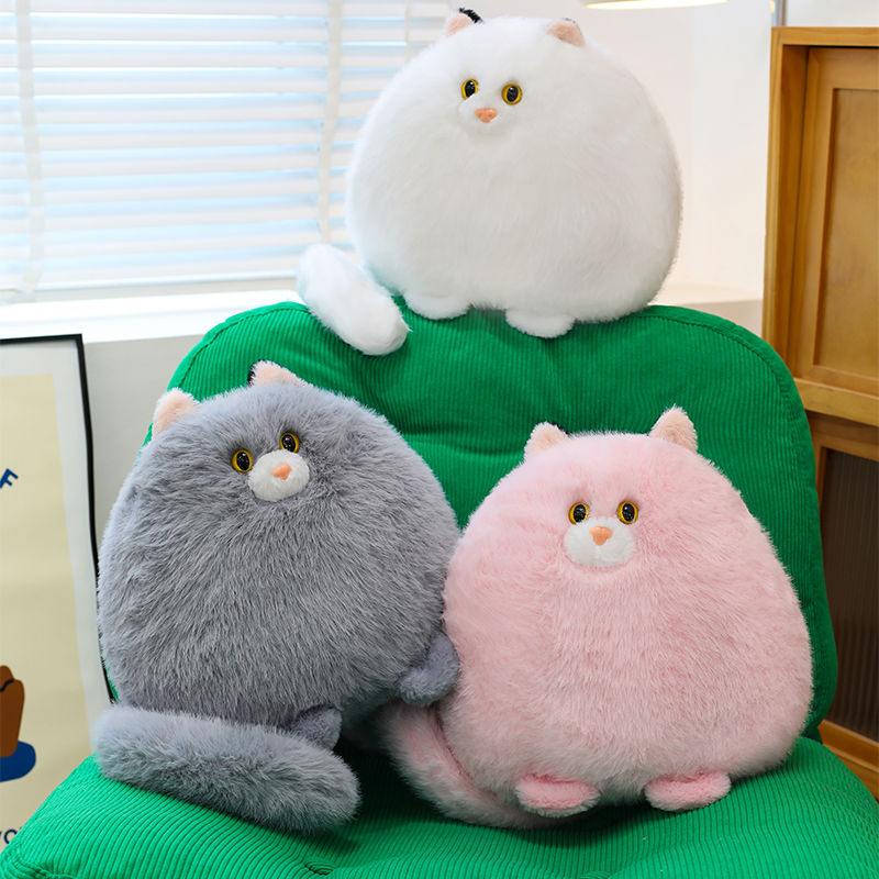 Cute Chubby Cat Dolls Plush To – Bolster Pillow Long recenzja i cena