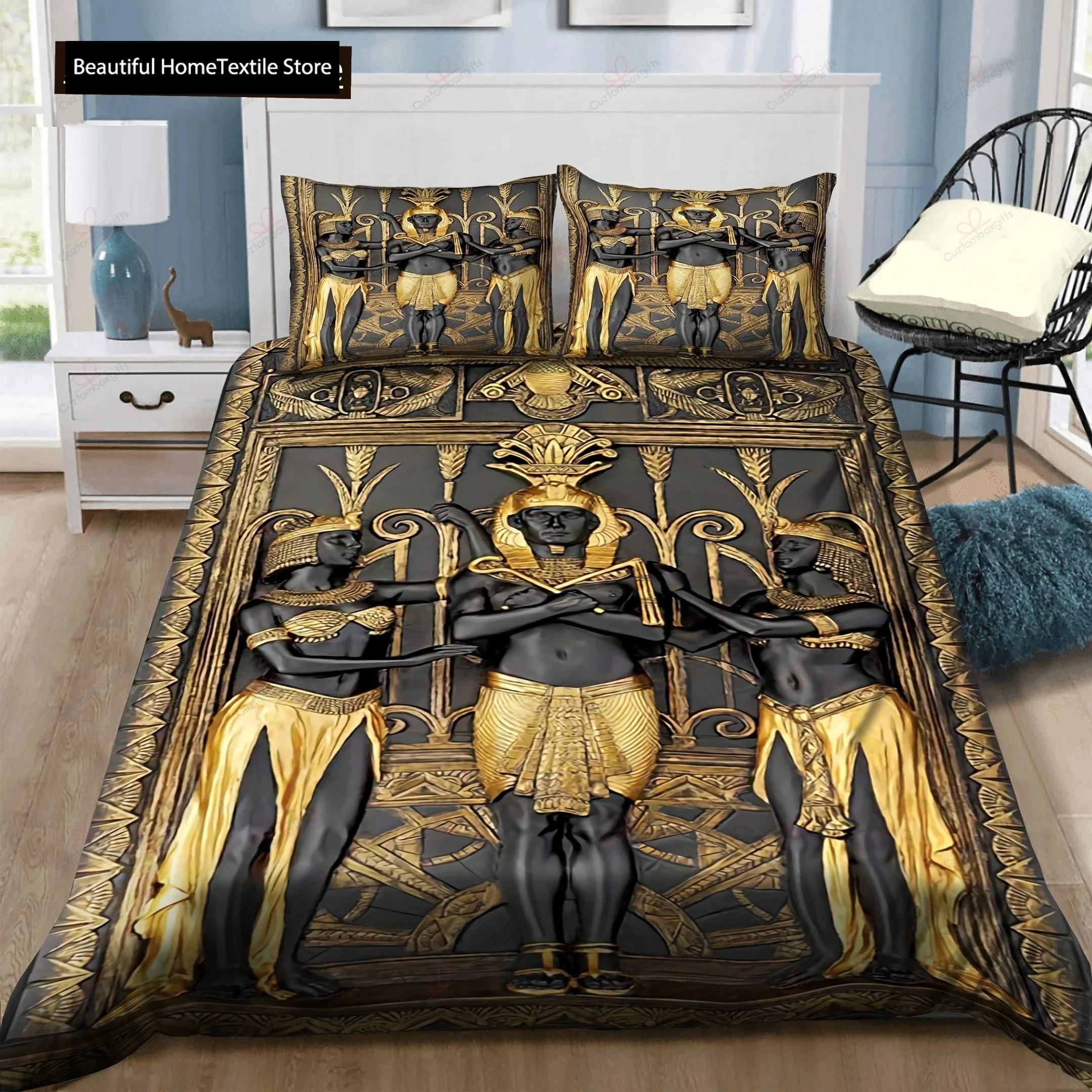 Ancient Egypt Anubis Egyptian  – Home Textiles Egypt recenzja i cena