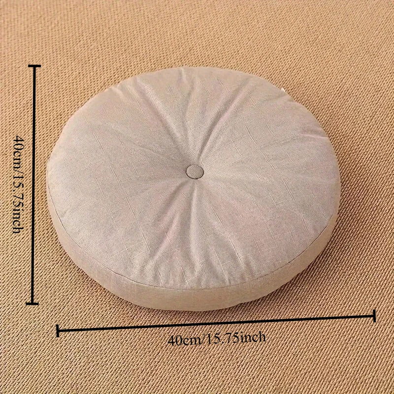 Thick Round Cushion,Soft & Com – Floor Cushion Pouf recenzja i cena