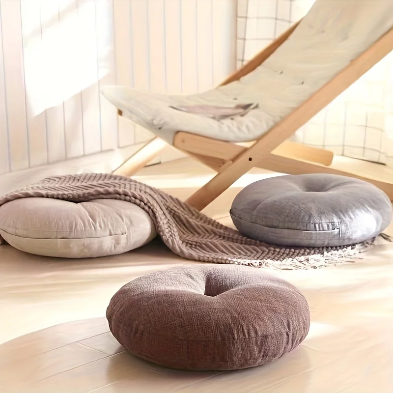 Thick Round Cushion,Soft & Com – Floor Cushion Pouf recenzja i cena