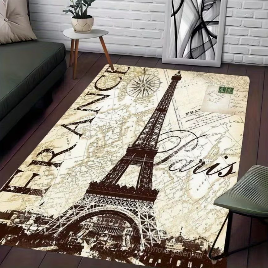 Vintage Paris Eiffel Tower Art – Home Textiles Paris recenzja i cena
