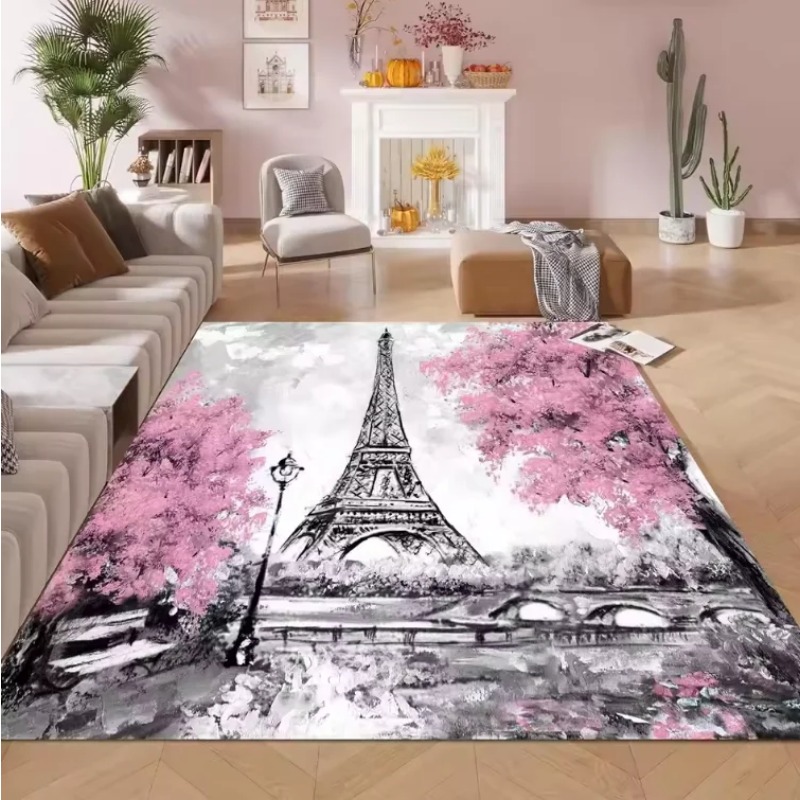 Vintage Paris Eiffel Tower Art – Home Textiles Paris recenzja i cena