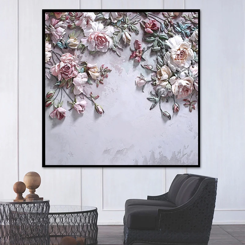 3D Wallpaper Modern Stereo Ros – Home Textiles Photos recenzja i cena
