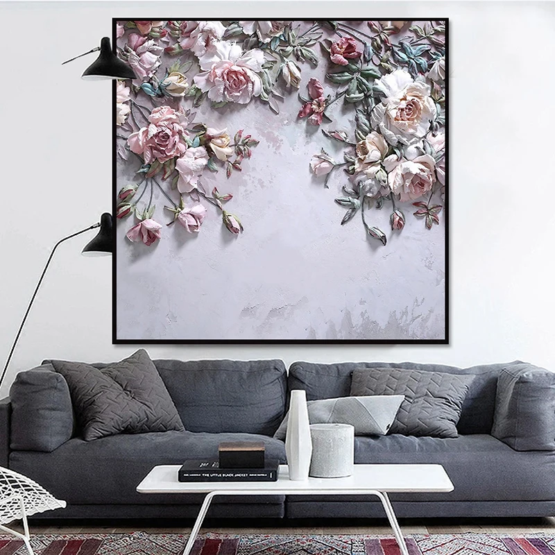 3D Wallpaper Modern Stereo Ros – Home Textiles Photos recenzja i cena