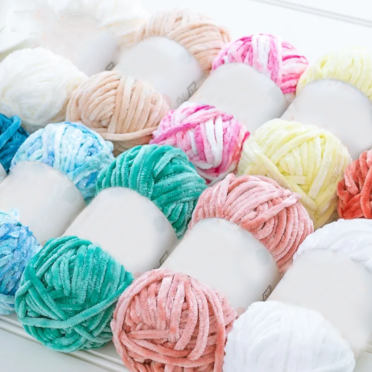 3pcs 100g Super Soft Velvet Ya – Throw Blanket Chunky Knit recenzja i cena
