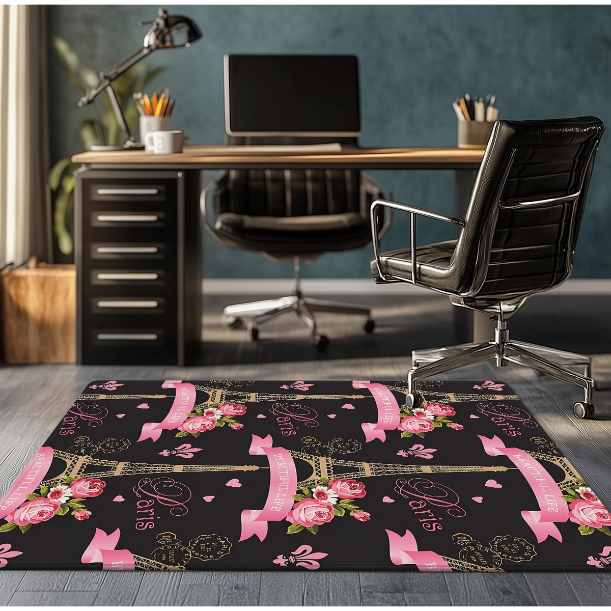 Paris Eiffel Tower Rose Pink C – Home Textiles Paris recenzja i cena