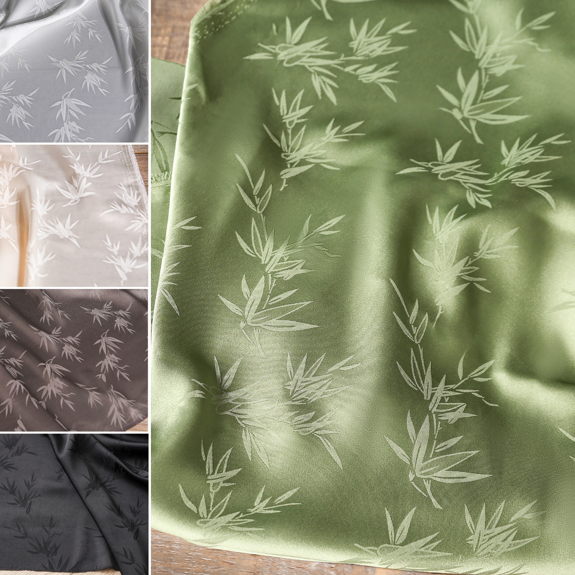 1Meter Bamboo Leaf Jacquard Ac – Home Textiles Importers In Usa recenzja i cena