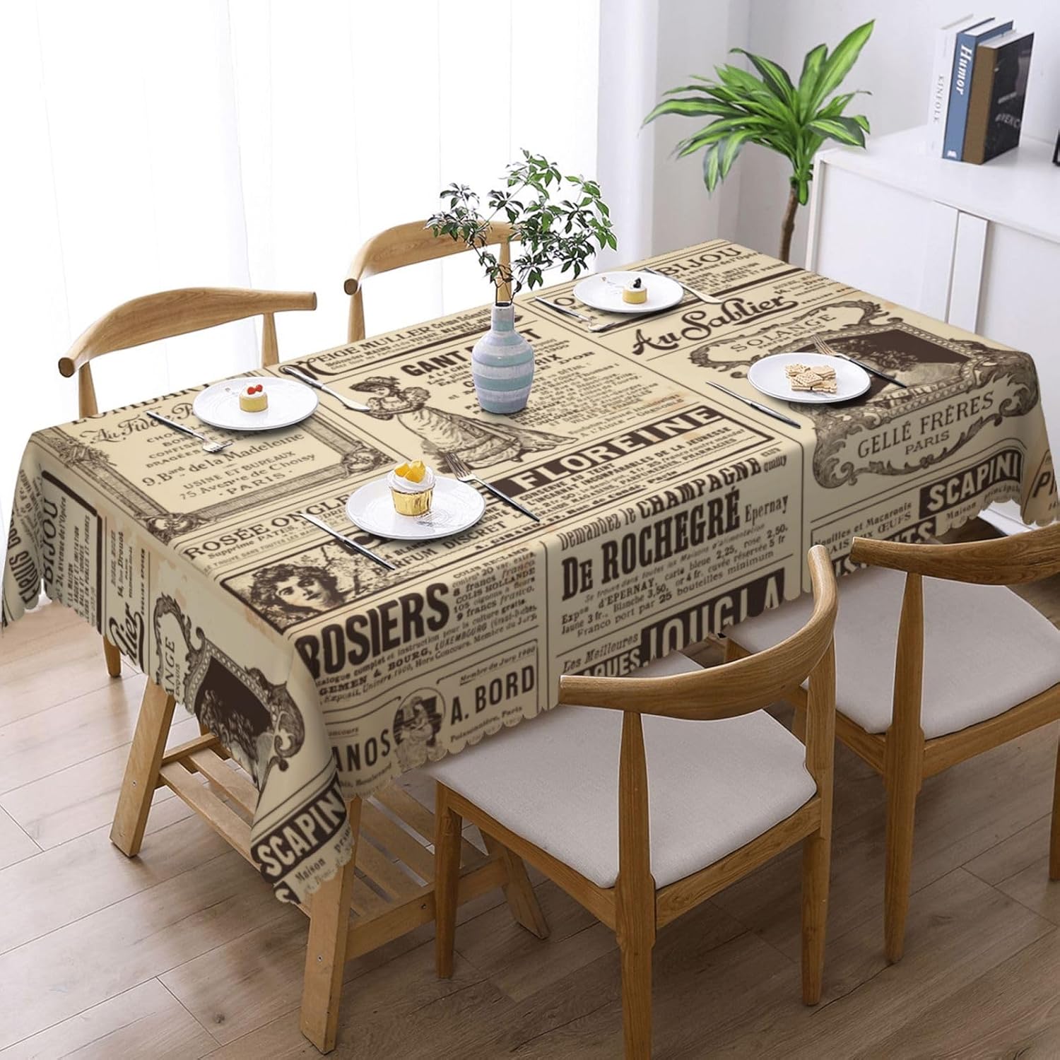Vintage Paris France Newspaper – Home Textiles Paris recenzja i cena