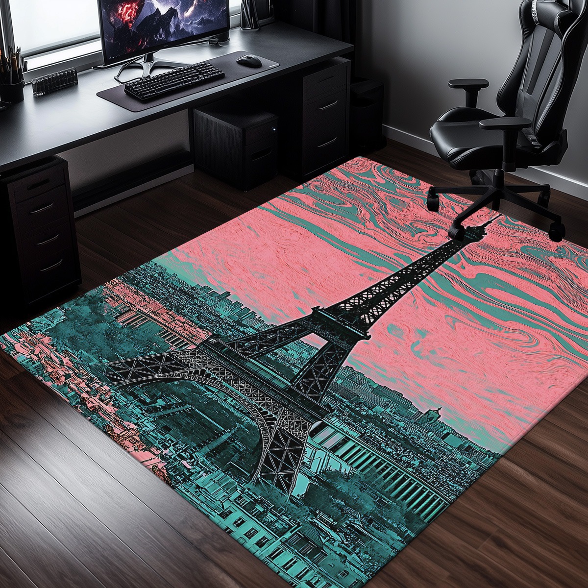 Crystal Velvet Rug Eiffel Towe – Home Textiles Paris recenzja i cena