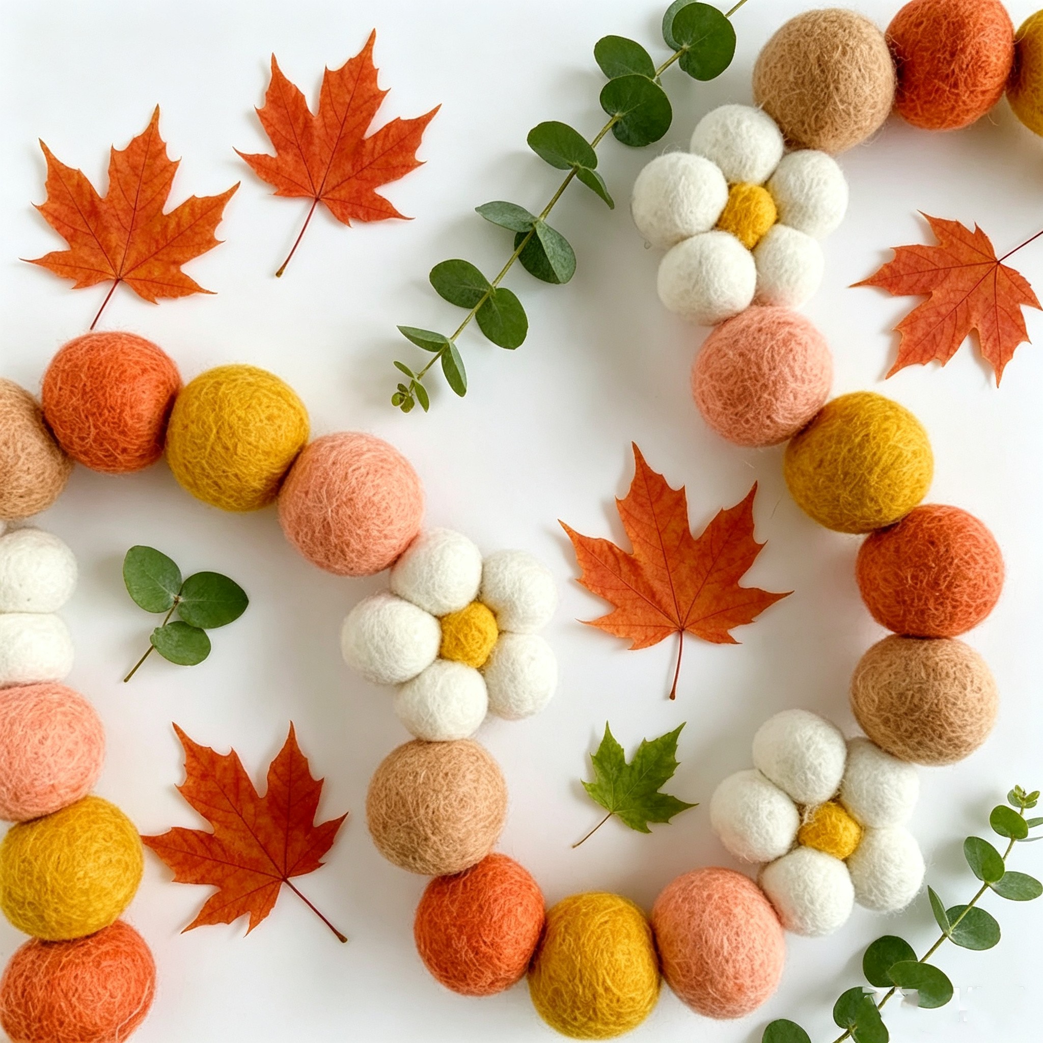 Ins Wool Felt Balls Daisy Flow – Home Textiles Photos recenzja i cena