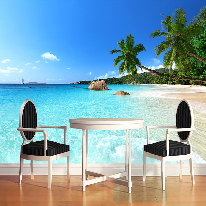 Modern Simple Seaside Landscap – Home Textiles Photos recenzja i cena
