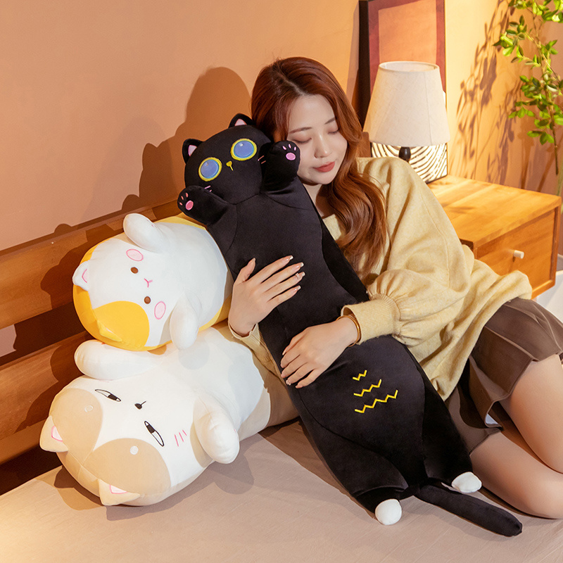 1PC 90~130cm Long Giant Cats P – Bolster Pillow Long recenzja i cena