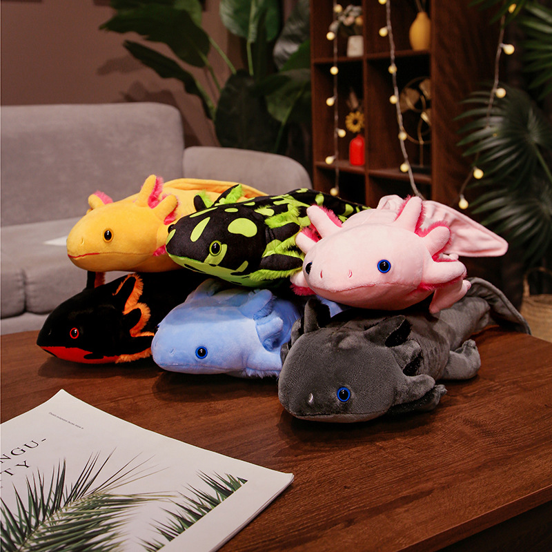 Kawaii Colorful Newt Plush Toy – Bolster Pillow Long recenzja i cena