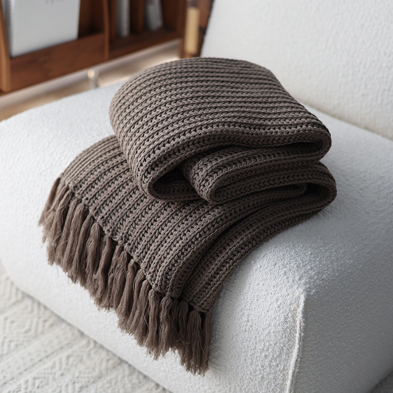 Chunky Solid Knit Throw Blanke – Throw Blanket Chunky Knit recenzja i cena