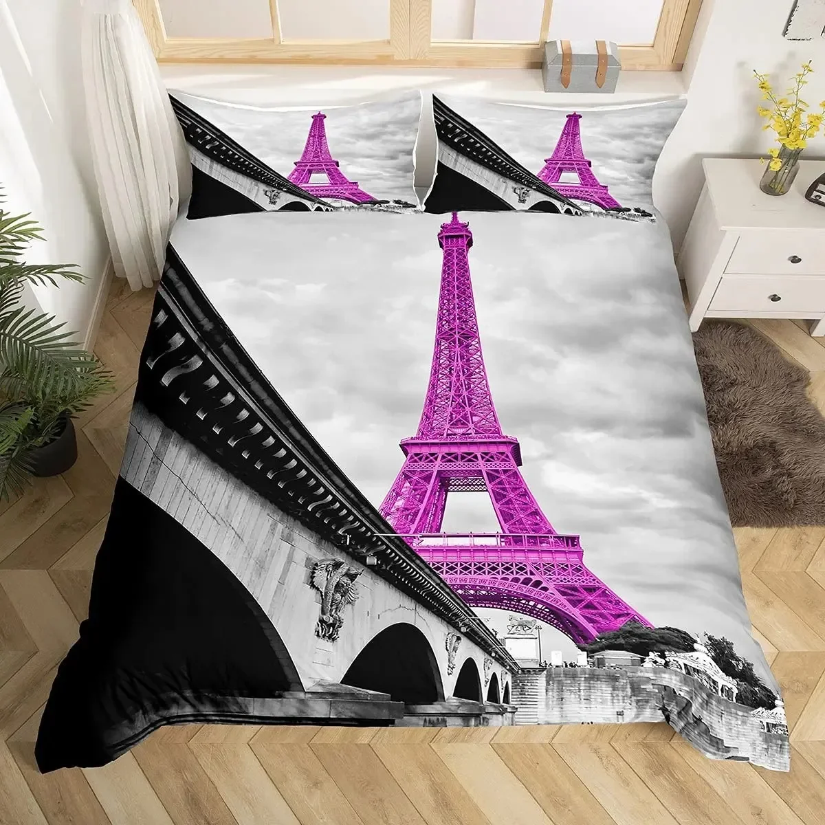 Eiffel Tower Paris Theme Comfo – Home Textiles Paris recenzja i cena