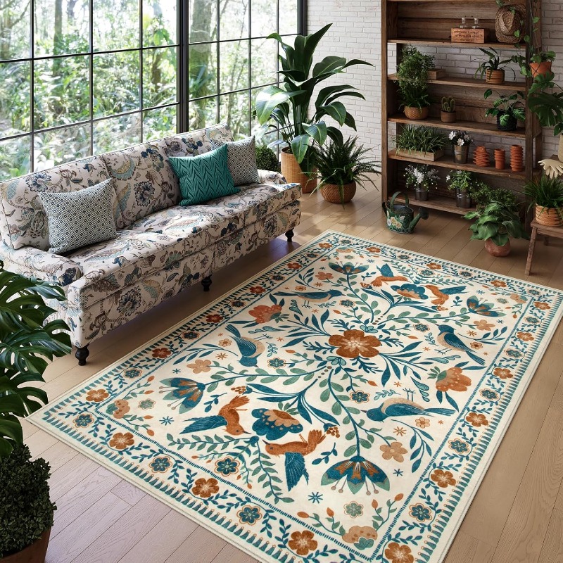 Vintage Floral Plant Patterns  – Home Textiles Online recenzja i cena