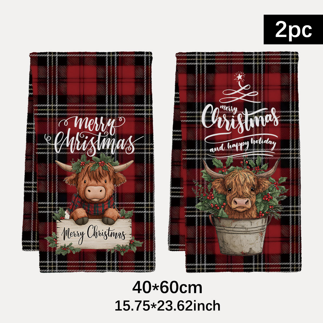 40x60cm Christmas Series Tree  – Highland Home Textiles recenzja i cena