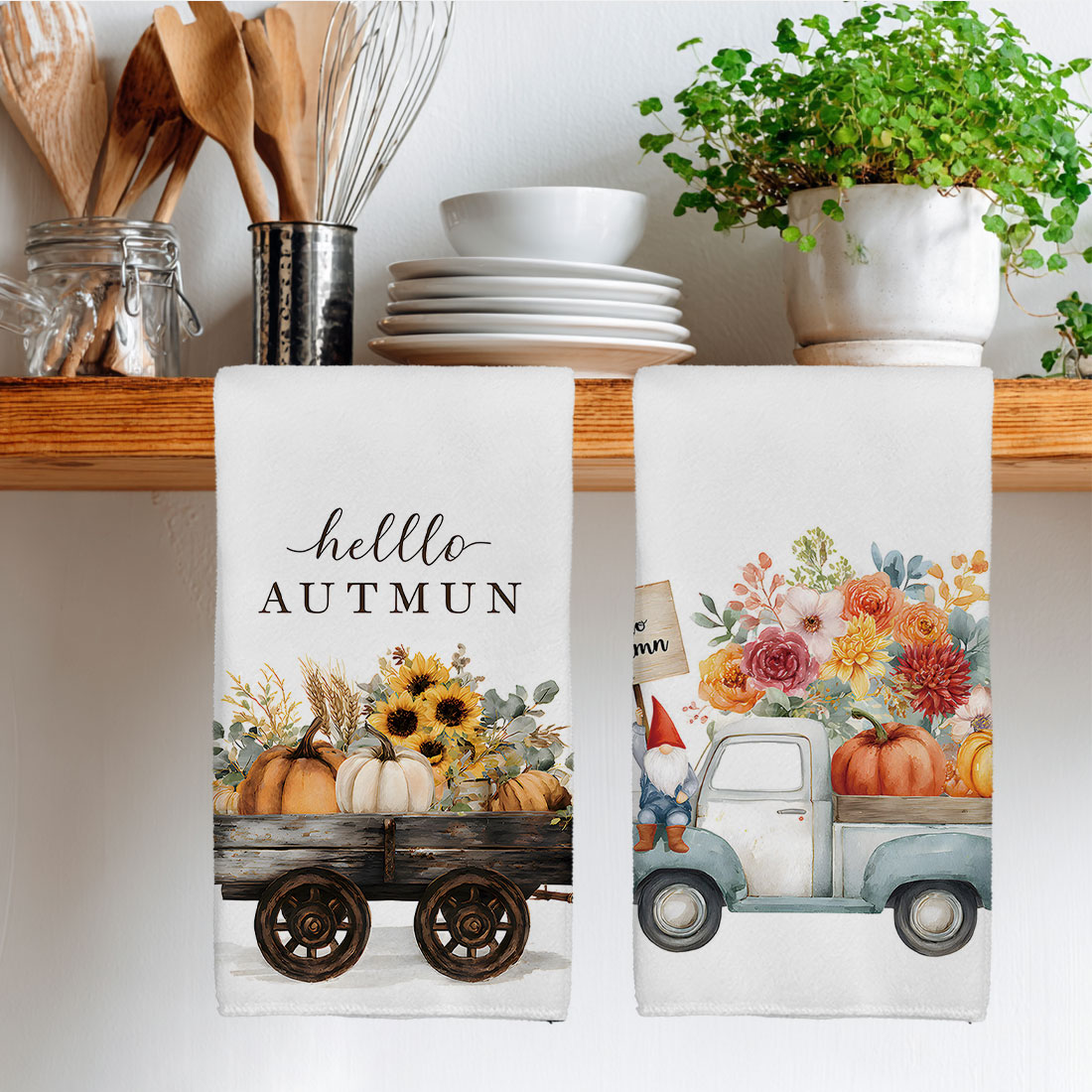40x60cm Sunflower Flower Highl – Highland Home Textiles recenzja i cena