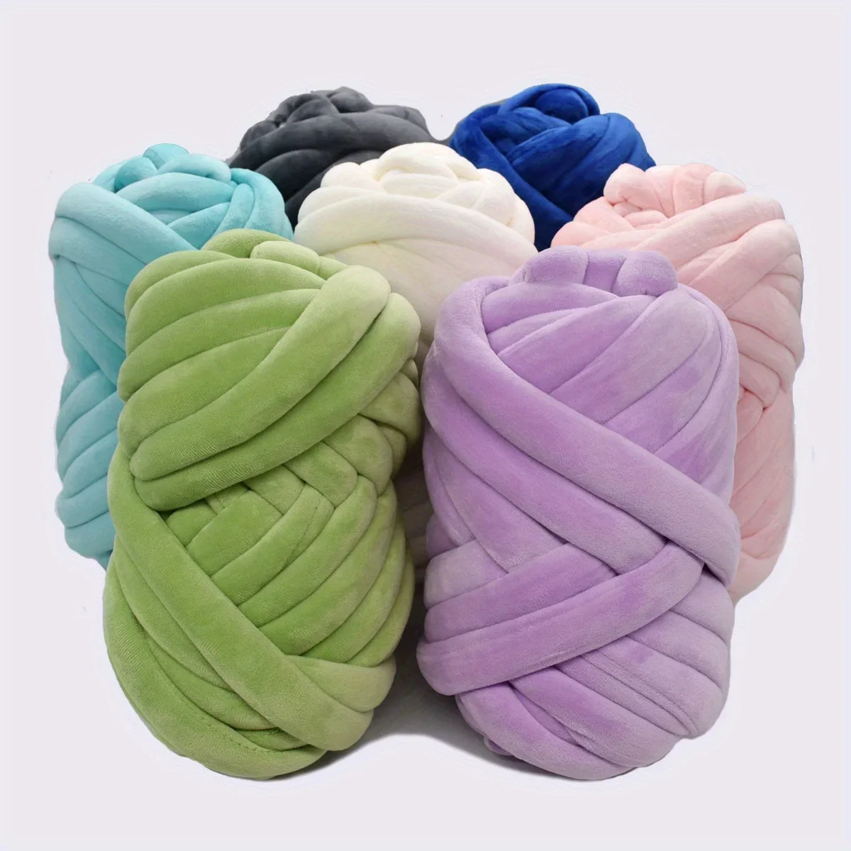1pc Giant Soft Chunky Yarn - V – Throw Blanket Chunky Knit recenzja i cena