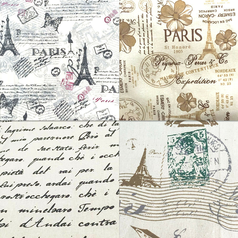 Paris Eiffel Tower Flower Seal – Home Textiles Paris recenzja i cena