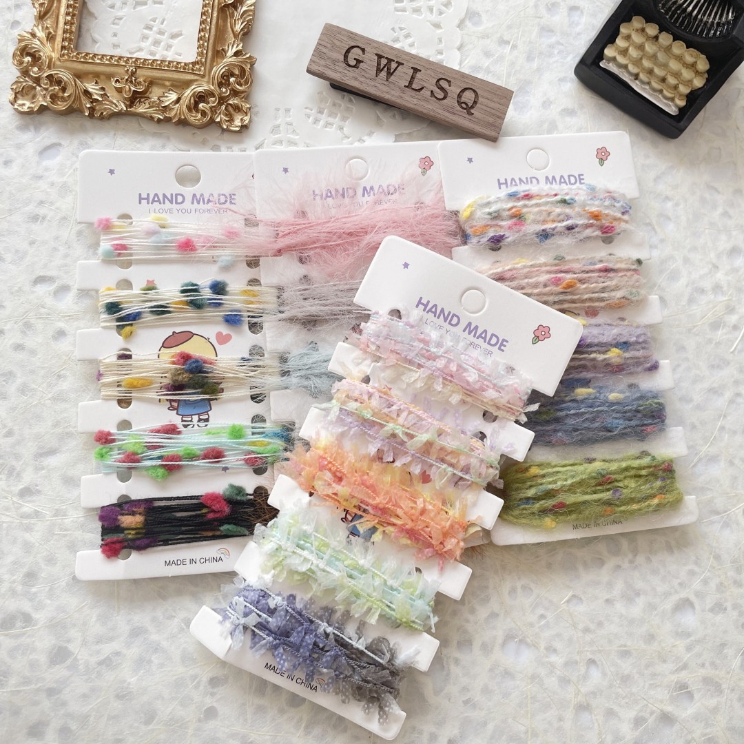 2M/5 Color Hand Mixing Thread  – Home Textiles Photos recenzja i cena