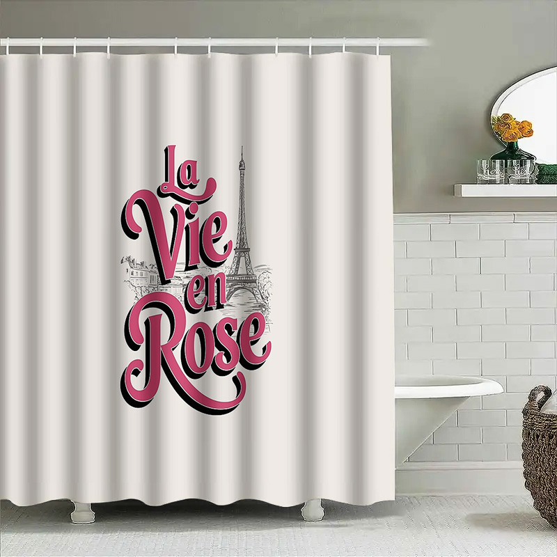 French Country Shower Curtain  – Home Textiles Paris recenzja i cena