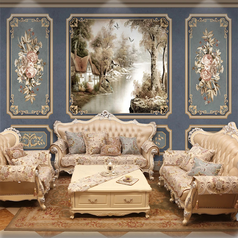 European Style Retro Wallpaper – Home Textiles Photos recenzja i cena