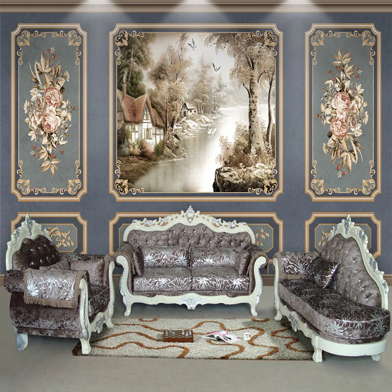 European Style Retro Wallpaper – Home Textiles Photos recenzja i cena