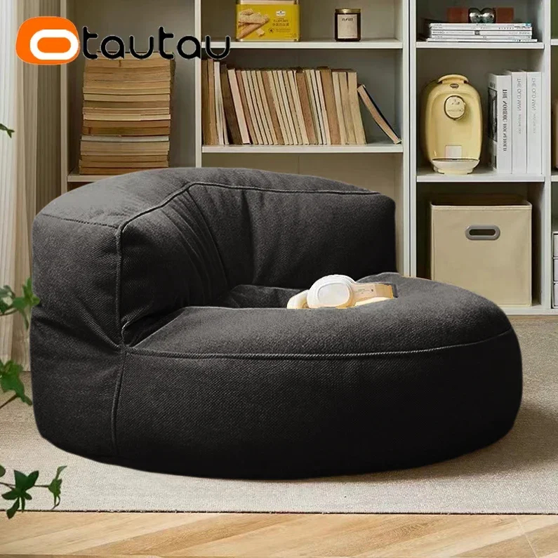 OTAUTAU Filled Bean Bag with F – Floor Cushion Pouf recenzja i cena