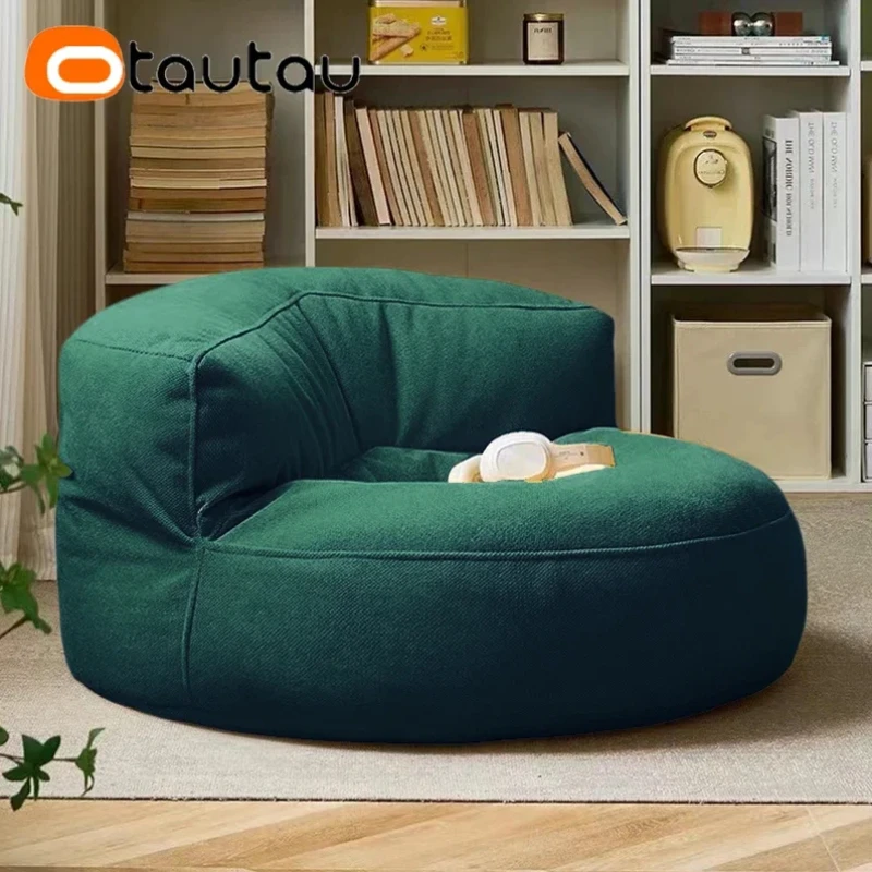 OTAUTAU Filled Bean Bag with F – Floor Cushion Pouf recenzja i cena
