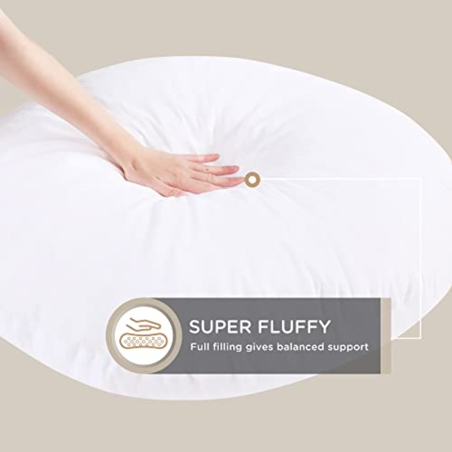 Round Floor Pillow Insert 2 Se – Floor Cushion Pouf recenzja i cena