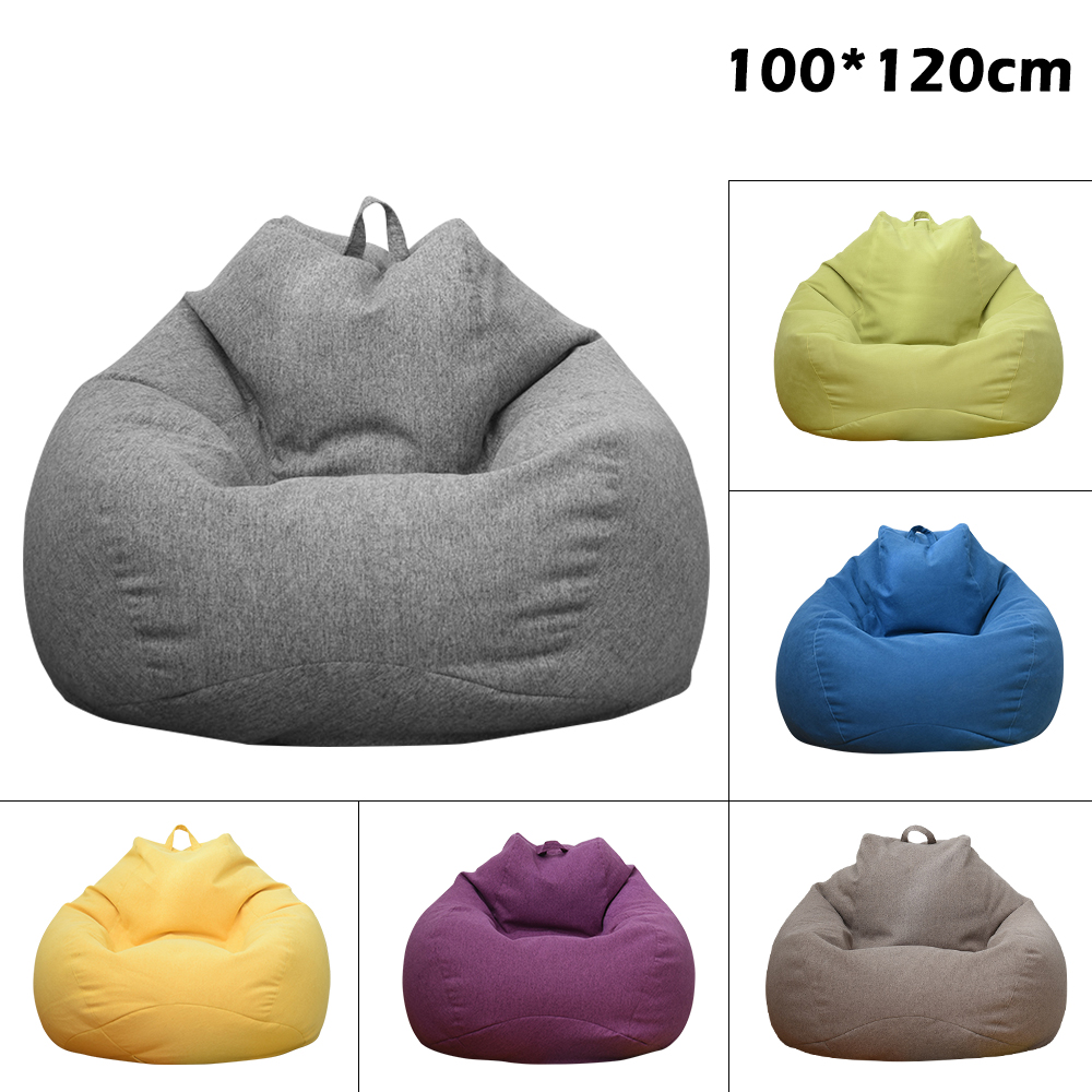Lazy Sofas Cover Chairs Withou – Floor Cushion Pouf recenzja i cena