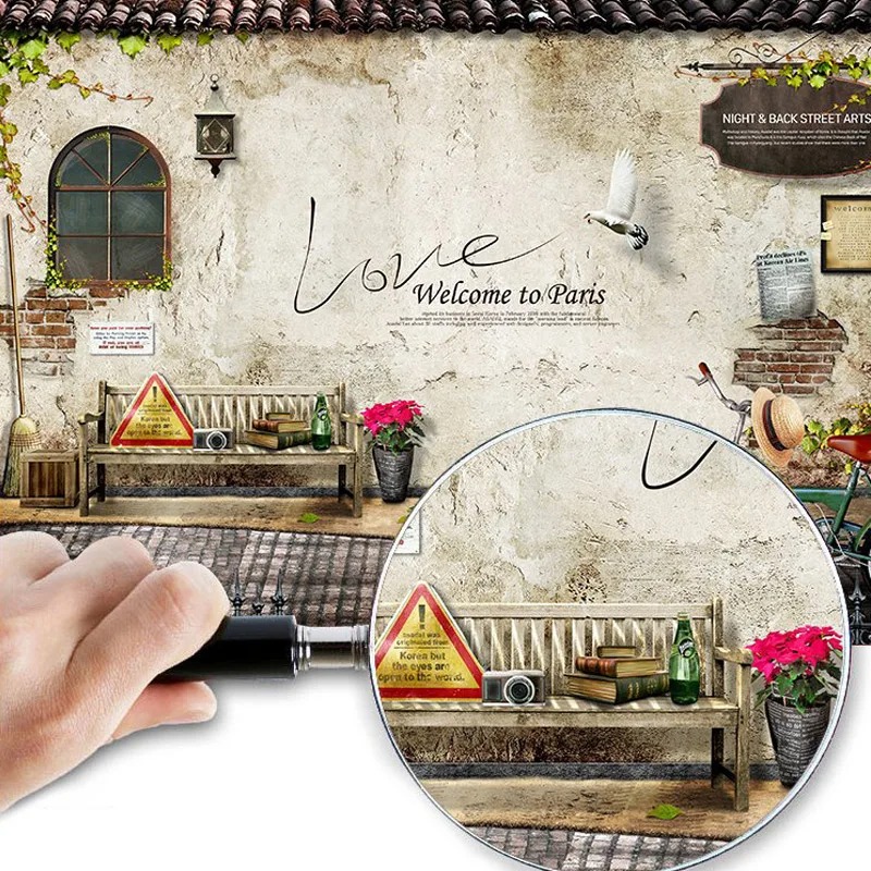 Papel De Parede 3D Custom Wall – Home Textiles Paris recenzja i cena