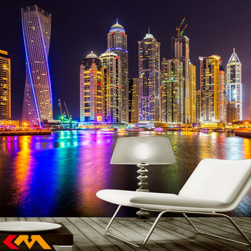 Custom 3D Photo Night View Cit – Home Textiles Photos recenzja i cena