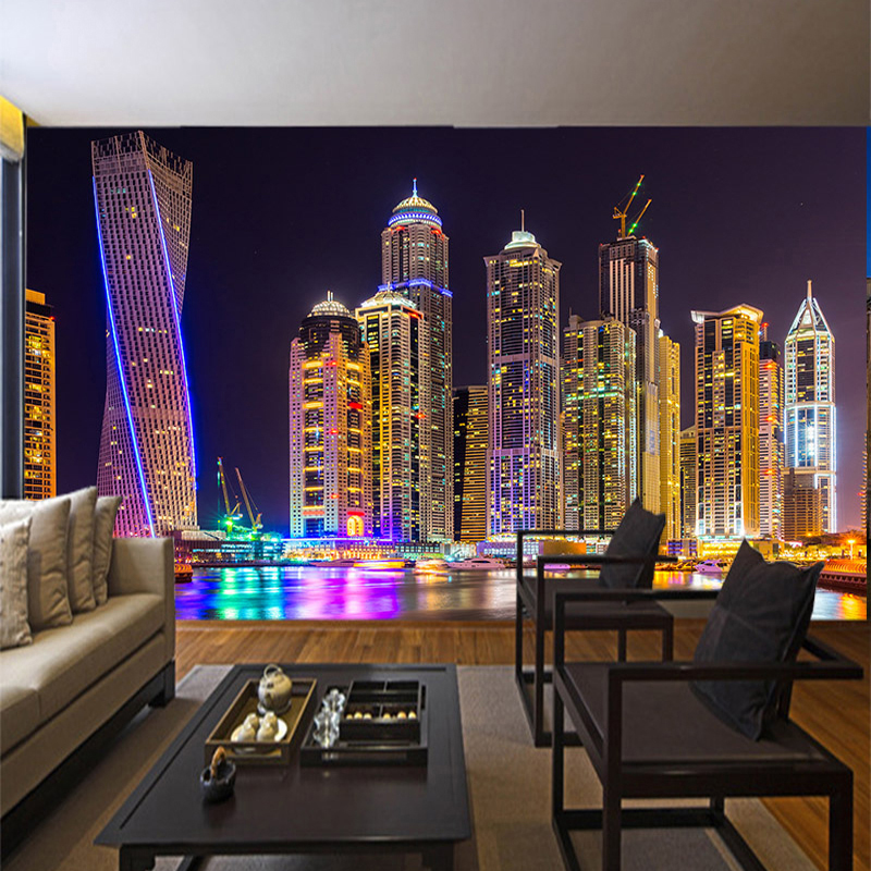 Custom 3D Photo Night View Cit – Home Textiles Photos recenzja i cena